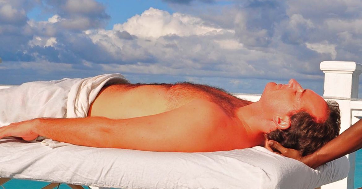 After Sun Relief Massage